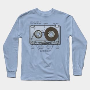 Audio cassette cutaway Long Sleeve T-Shirt